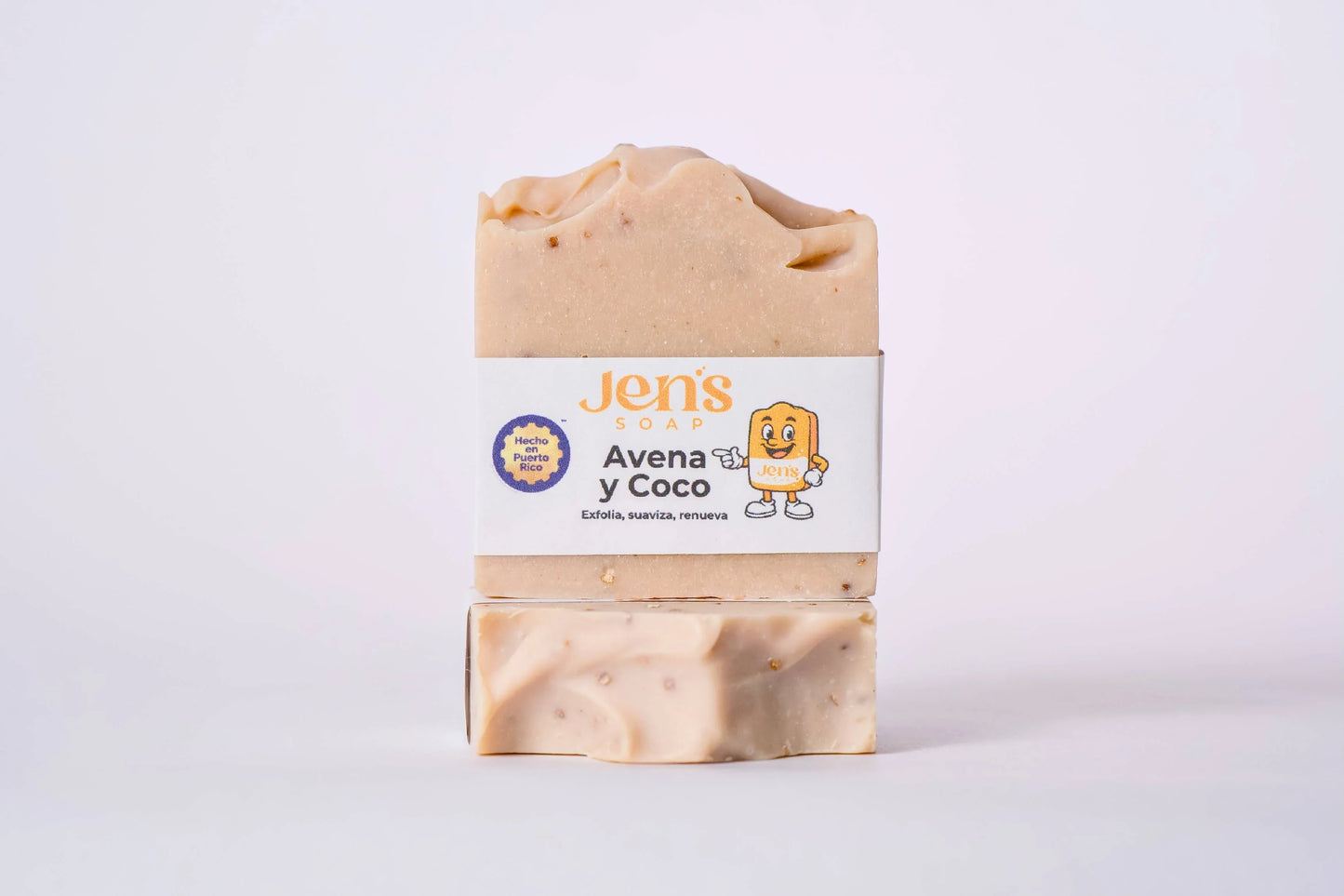 Jabón Avena y Coco