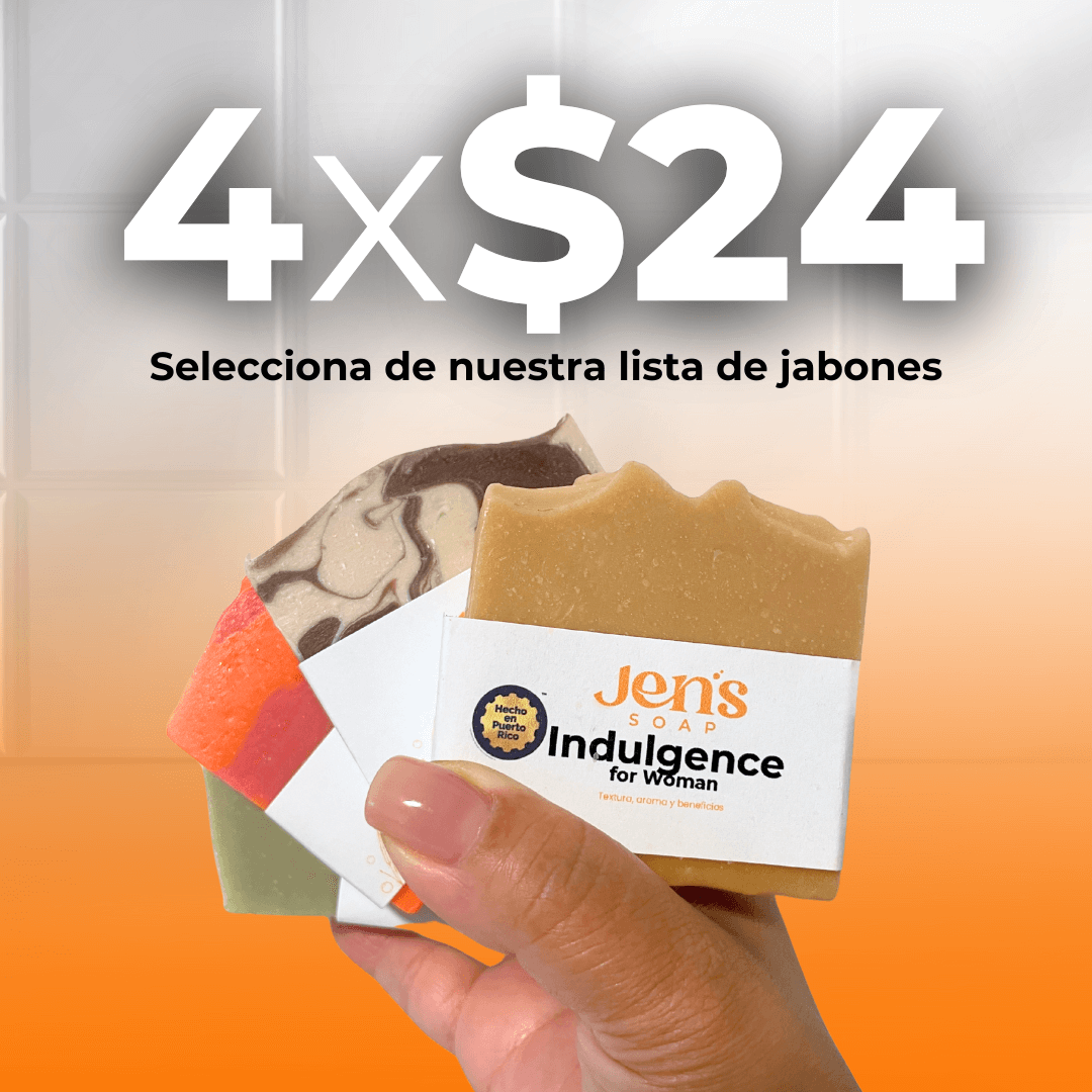 4 Jabones x$24