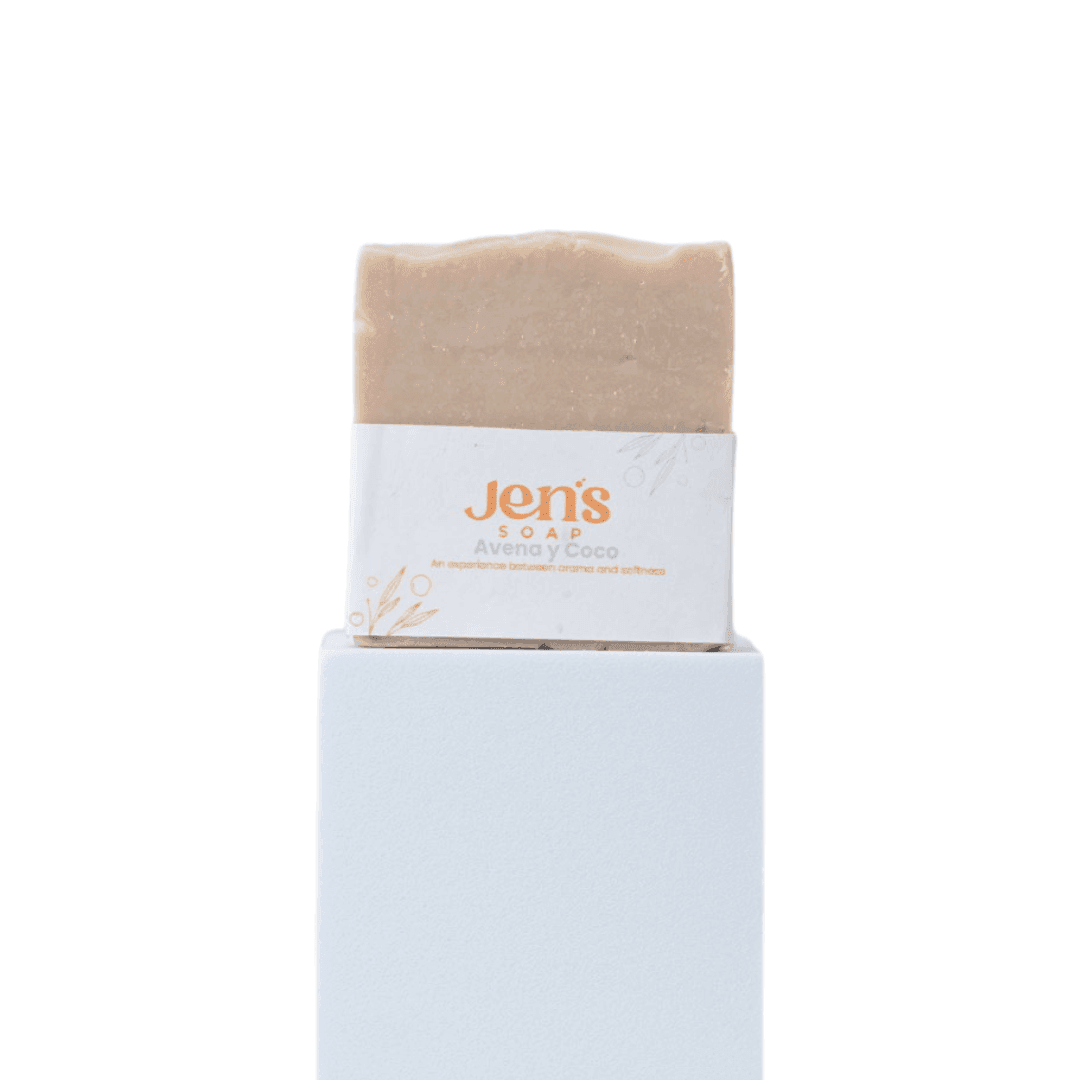 Jabón Avena y Coco, Exfolia, nutre e hidrata - Jens