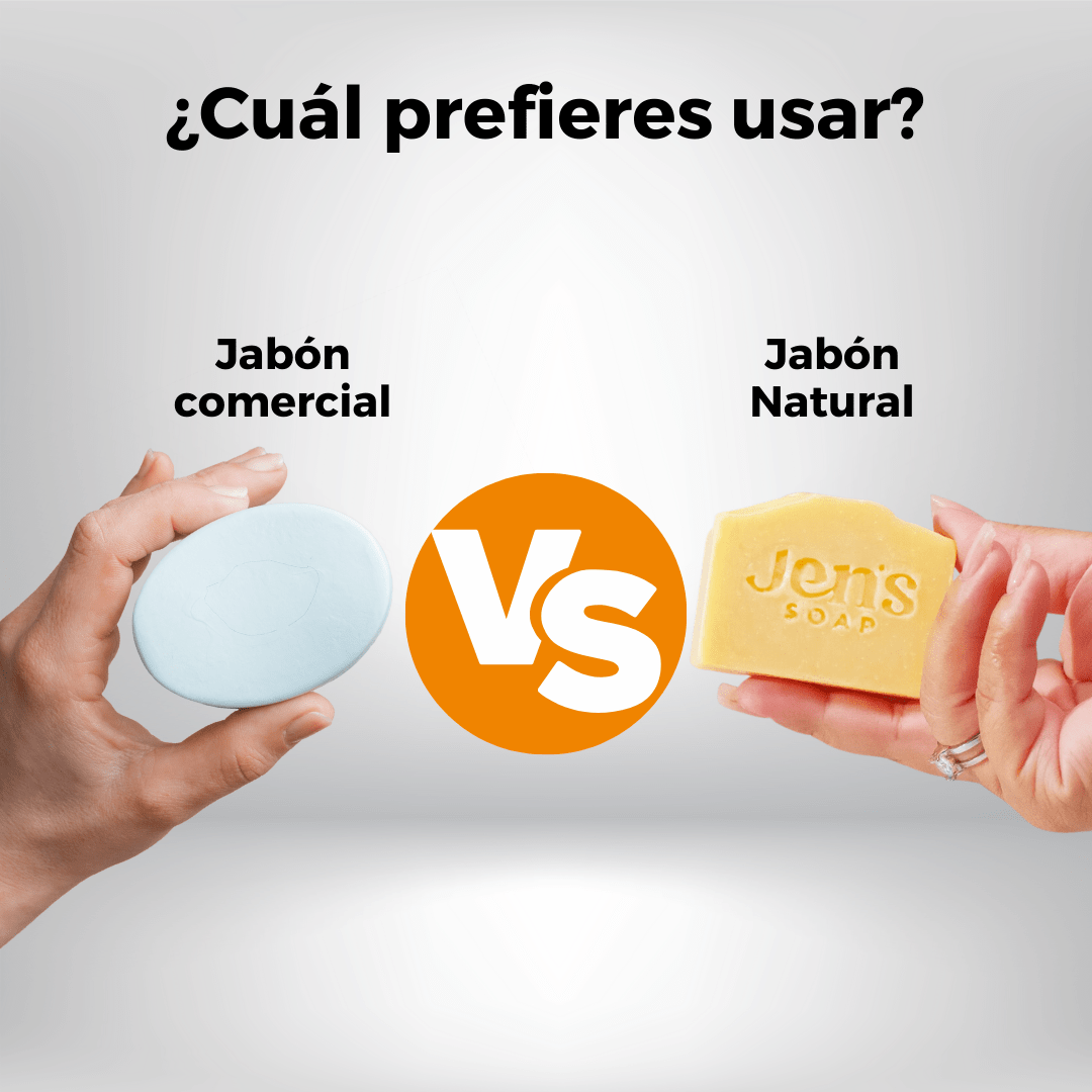 ¿Jabones comerciales o mejor naturales? - Jens