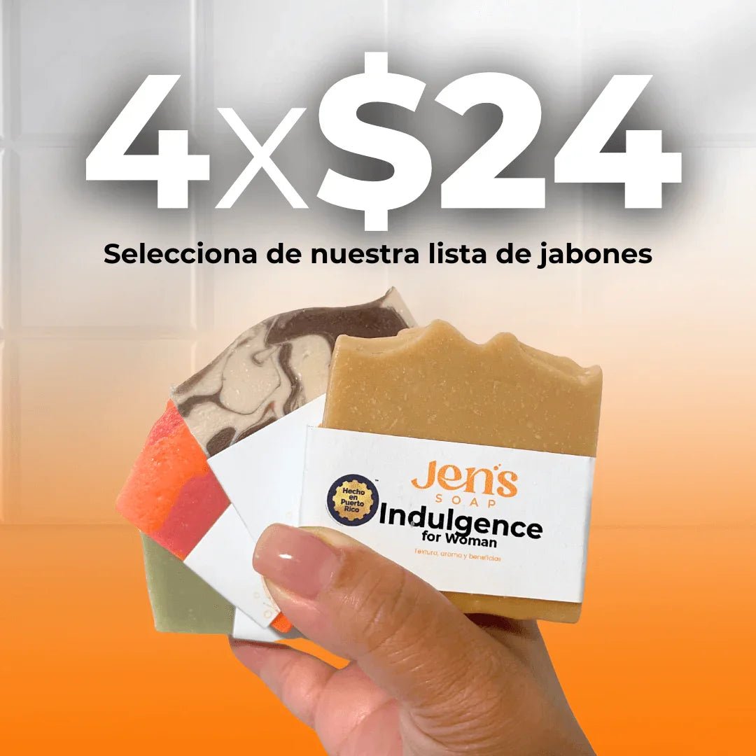4 Jabones x$24 - Jens