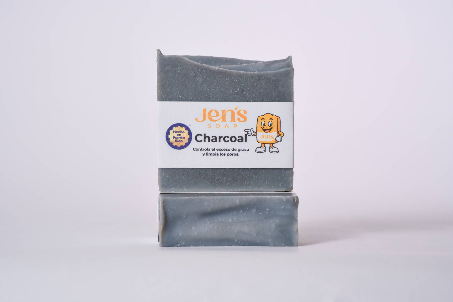 Jabón Charcoal (Elimina grasas e impurezas)