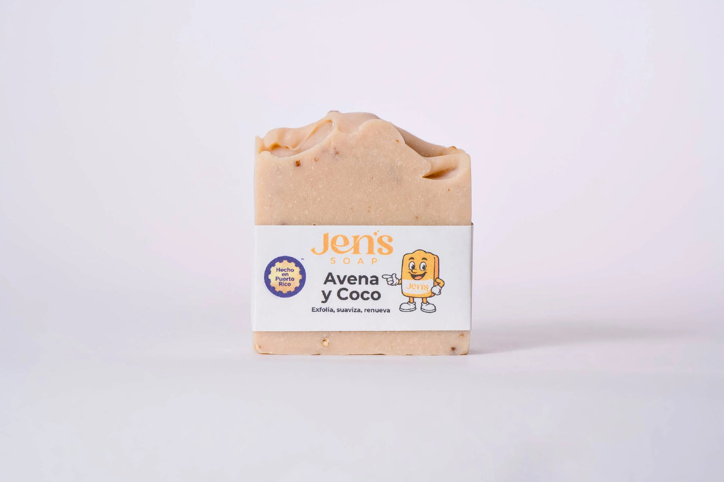 Jabón Avena y Coco