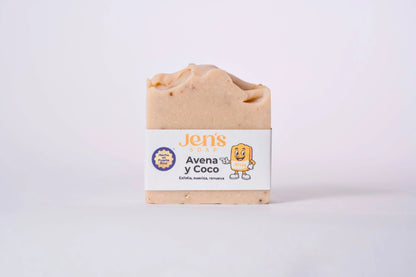 Jabón Avena y Coco