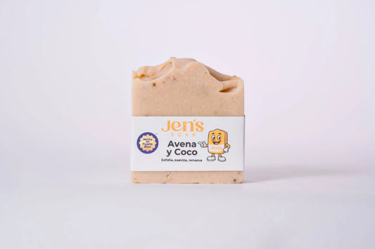 Jabón Avena y Coco