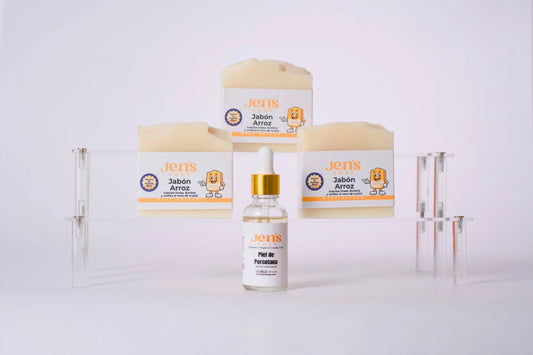 Combo Jabón de Arroz + Serum Piel Porcelana