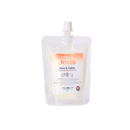 Desodorante sin aluminio - roll on- Rice & Calm