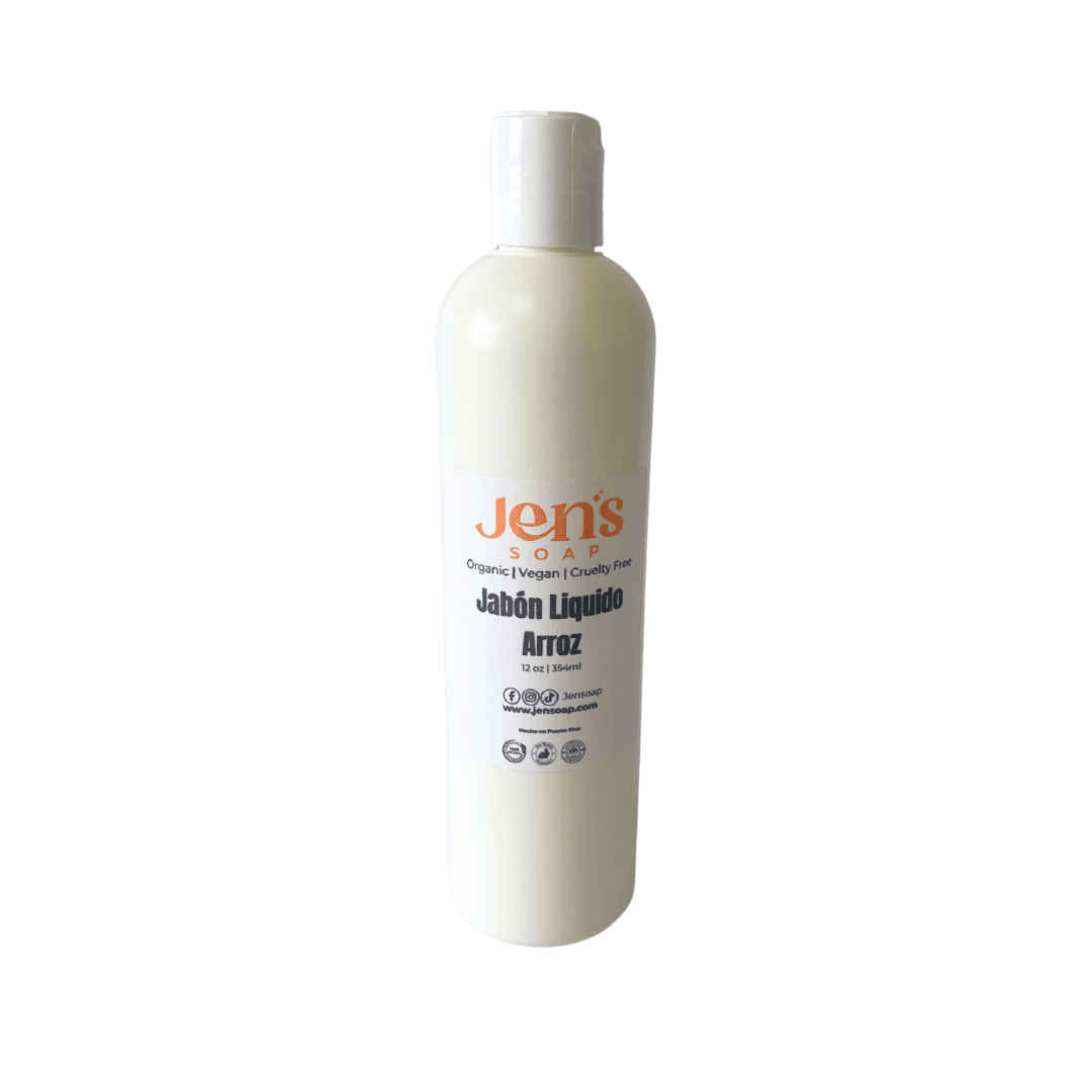 Jabón liquido de Arroz 12oz - Jens