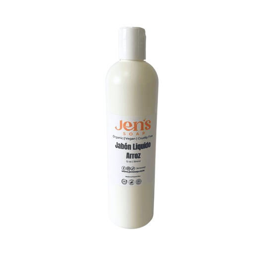 Jabón liquido de Arroz 12oz - Jens