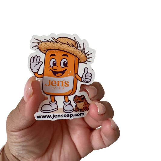 Sticker “Jensi y el Sapoconcho” – Boricua vibe - Jens